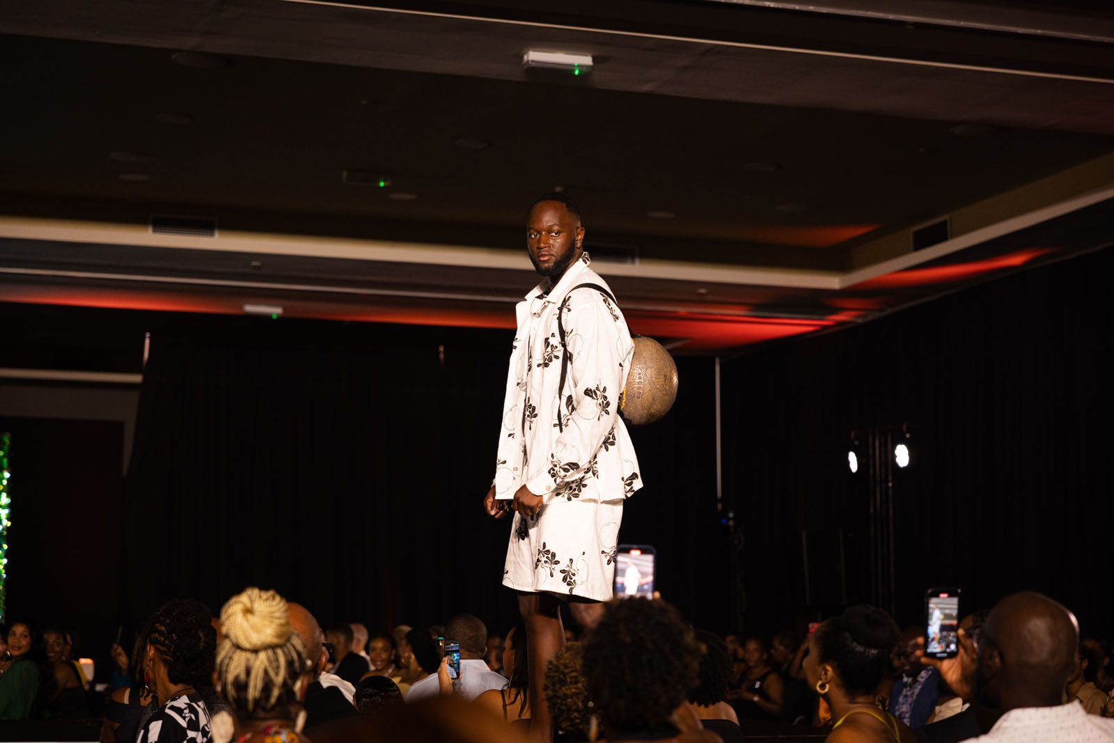 Long Sleeved Shirt with Shorts Suit